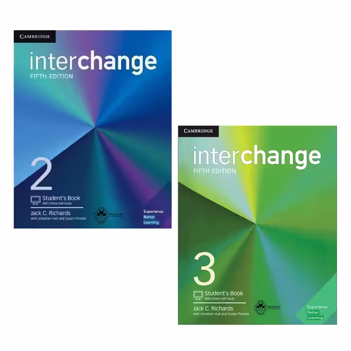 کتاب Interchange اثر جمعی از نویسندگان انتشارات اشتیاق نور جلد 2 و 3
