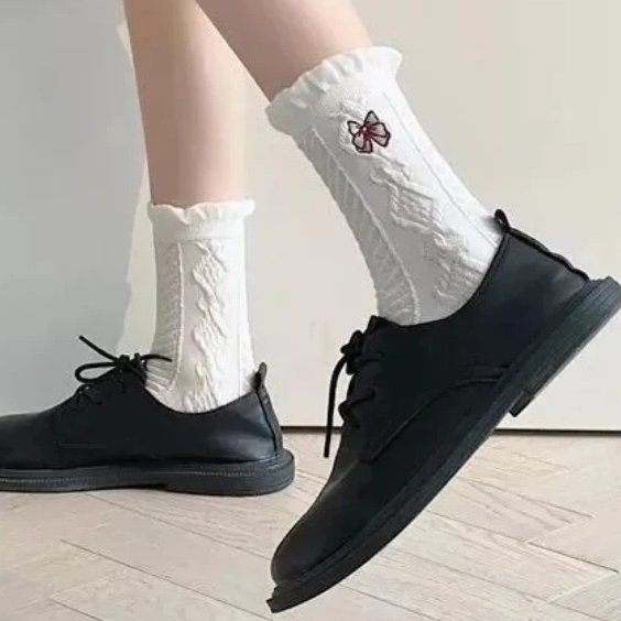جوراب ساقدار دورنگ