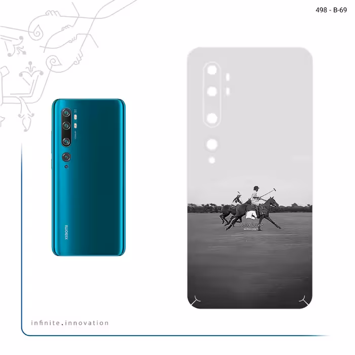 برچسب پوششی ماهوت مدل game of polo مناسب برای گوشی موبایل شیائومی Mi Note 10 Pro