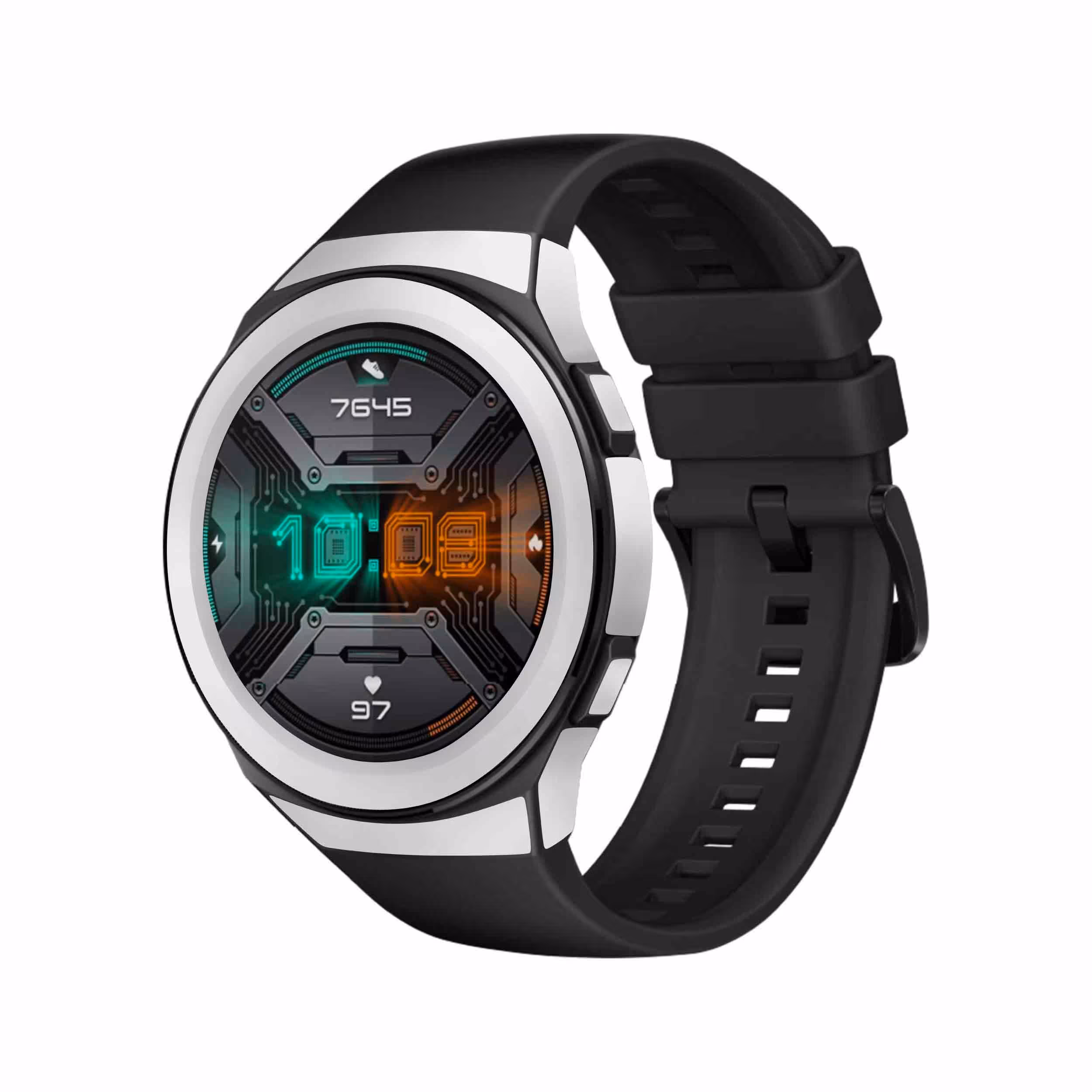 برچسب ماهوت طرح Matte White مناسب برای ساعت هوشمند هوآوی Watch GT 2e