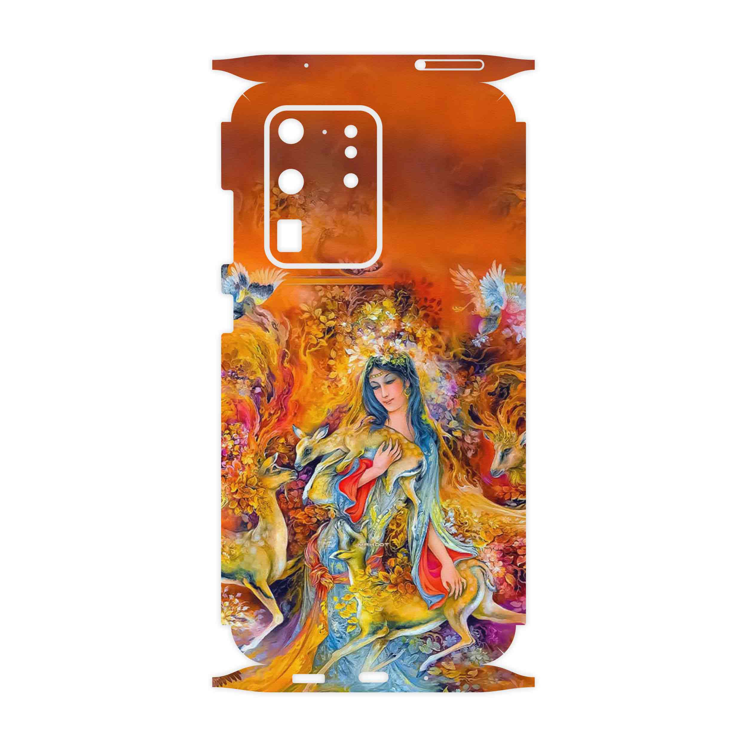برچسب پوششی ماهوت مدل Persian miniature 2-FullSkin مناسب برای گوشی موبایل سامسونگ Galaxy S20 Ultra
