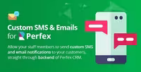 دانلود Custom SMS &amp; Email Notifications برای پرفکس