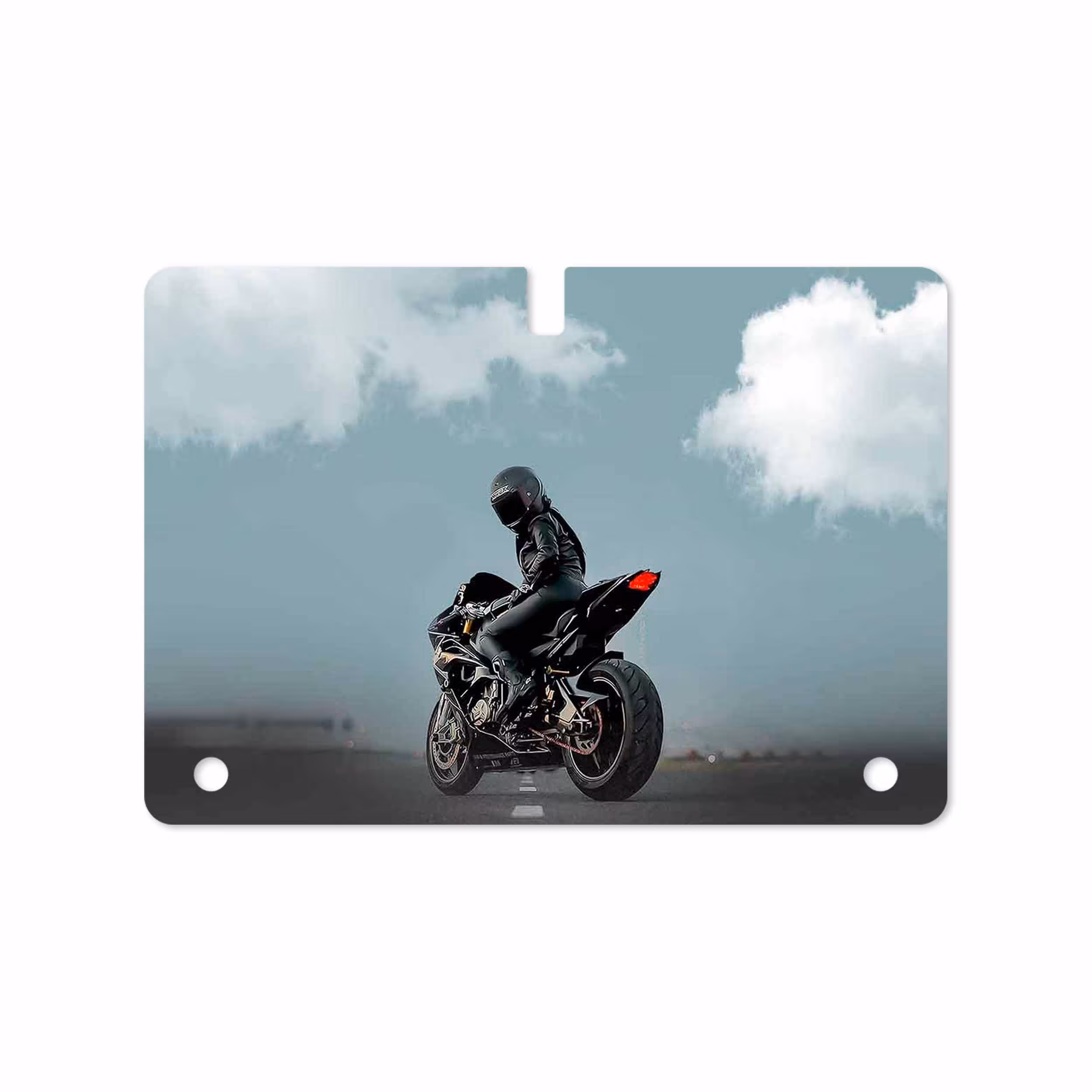برچسب پوششی ماهوت مدل Motorcycling مناسب برای تبلت سامسونگ Galaxy Tab S 10.5 2014 T800