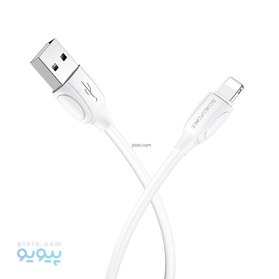 کابل USB به لایتنینگ بروفون مدل BX19 طول 1 متر