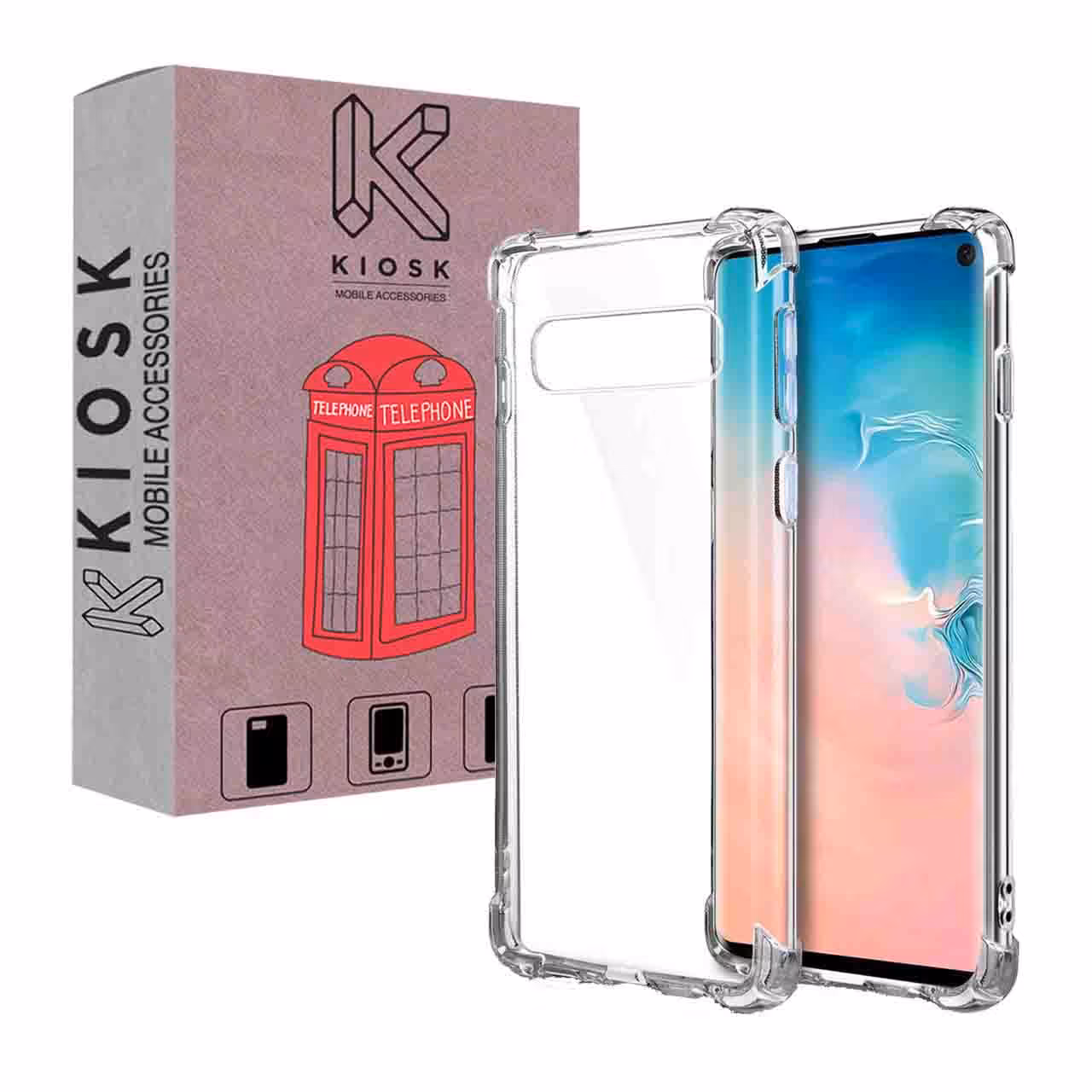  کاور کیوسک مدل KGHE-1 مناسب برای گوشی موبایل سامسونگ Galaxy S10 Plus