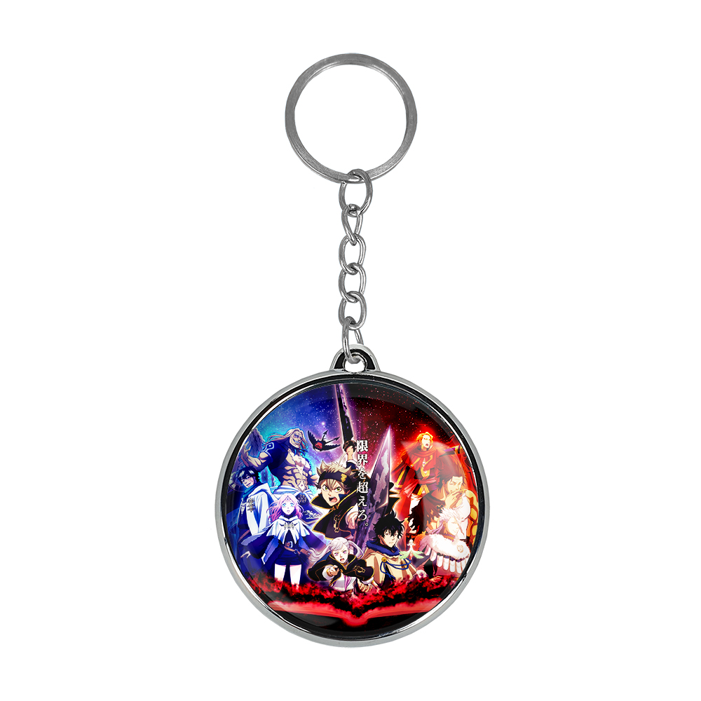 جاکلیدی خندالو طرح  آستا انیمه بلک کلاور Black Clover مدل دوطرفه کد 1173811740