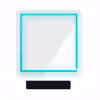 چراغ رومیزی مدل ریموت دار SQUARE-GL_TBL-GLASS