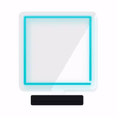 چراغ رومیزی مدل ریموت دار SQUARE-GL_TBL-GLASS