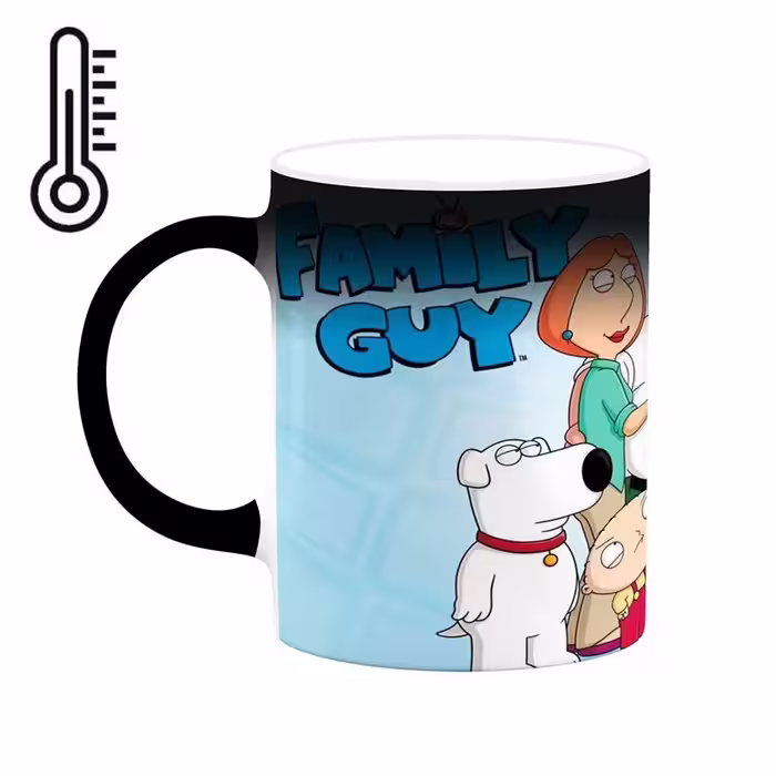 ماگ حرارتی کاکتی طرح کارتون Family Guy مدل mgh22599