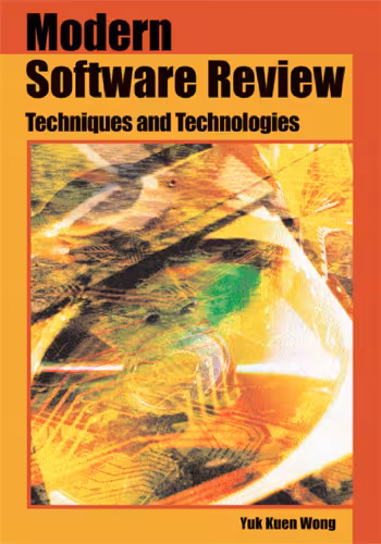 خرید و دانلود نسخه کامل کتاب Modern Software Review: Techniques and Technologies
