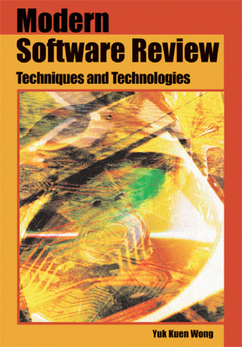 خرید و دانلود نسخه کامل کتاب Modern Software Review: Techniques and Technologies