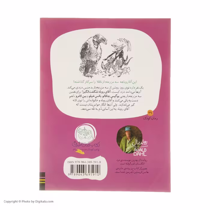 کتاب آقای روباه شگفت انگیز اثر رولد دال نشر افق 