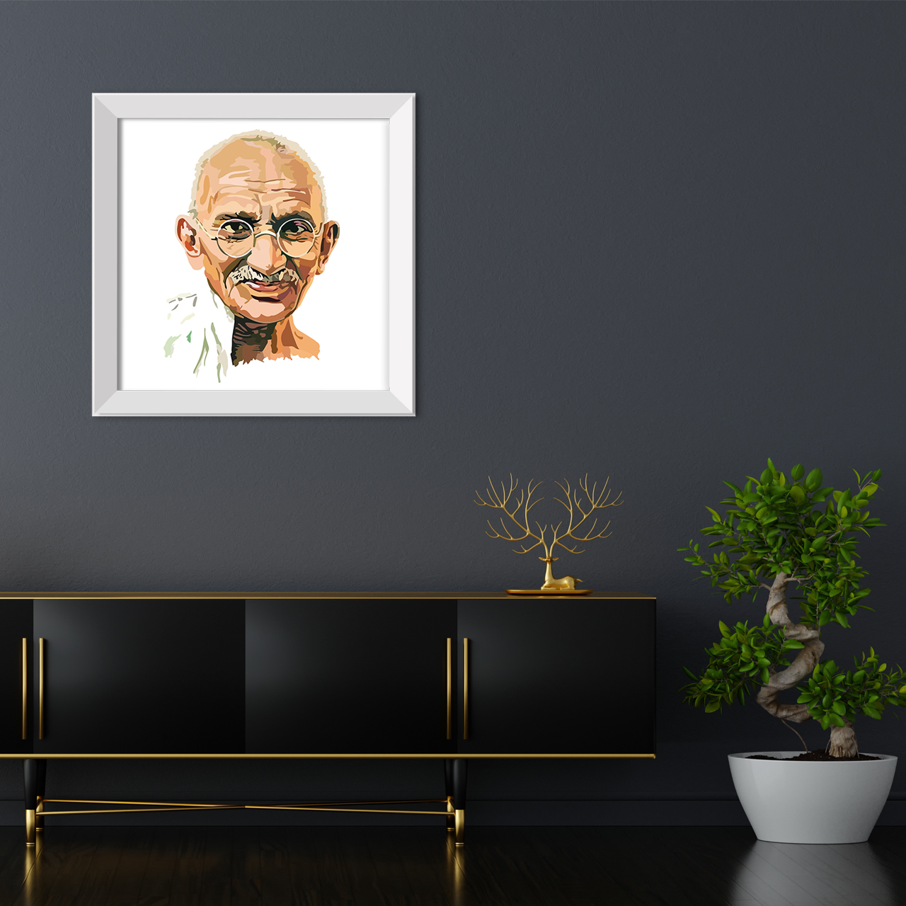 تابلو مدل Gandhi کد TM62