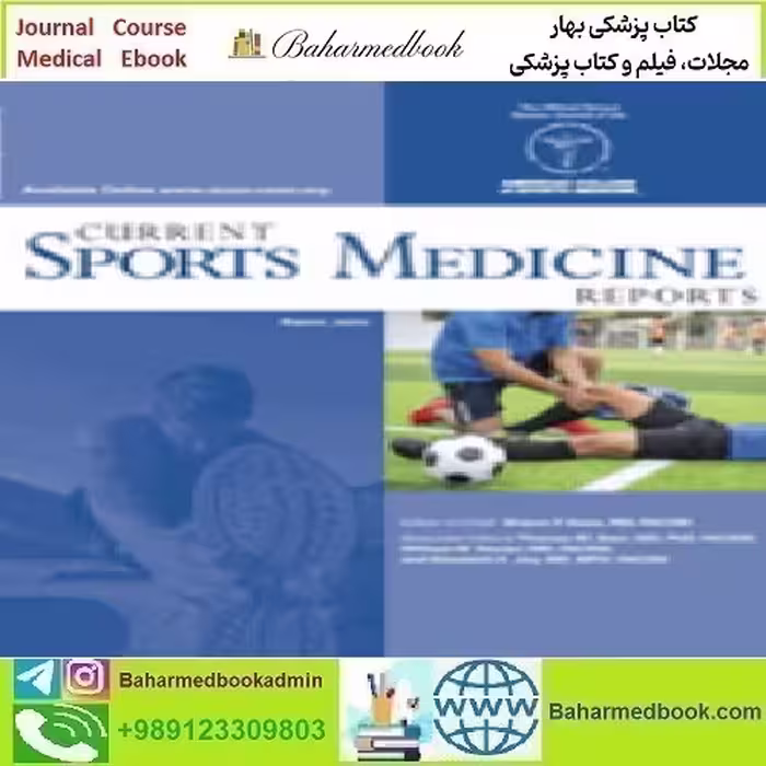 Current Sports Medicine Reports Volume 21 1 to 12 2022 TRUE
