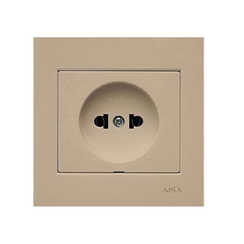 پریز برق آسیا الکتریک مدل الماس