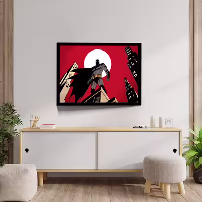 تابلو مدل batman gotham کد F-10050