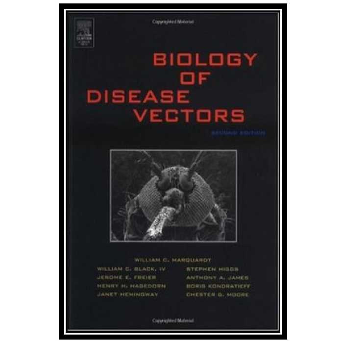 کتاب Biology of Disease Vectors اثر William H. Marquardt انتشارات مؤلفین طلایی