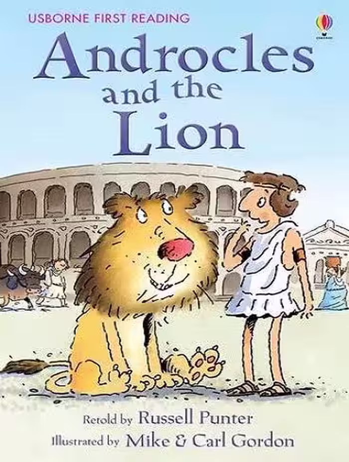 کتاب Androcles and The Lion (Usborne First Reading Level 4) (زبان اصلی)