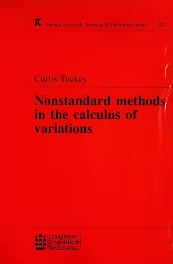 خرید و دانلود نسخه کامل کتاب Nonstandard Methods in the Calculus of Variations