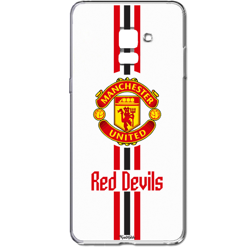 کاور طرح منچستریونایتد مناسب برای گوشی موبایل سامسونگ Galaxy A8 Plus
