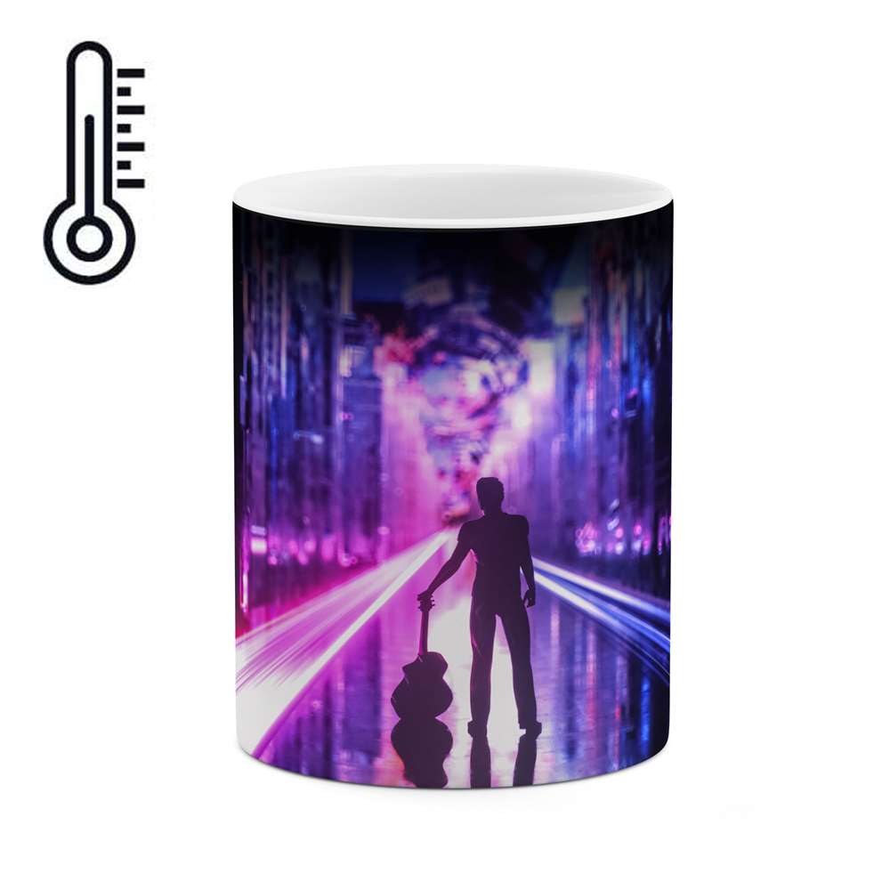 ماگ حرارتی طرح پسرانه گنگ گرافیتی  مدل mgph11450