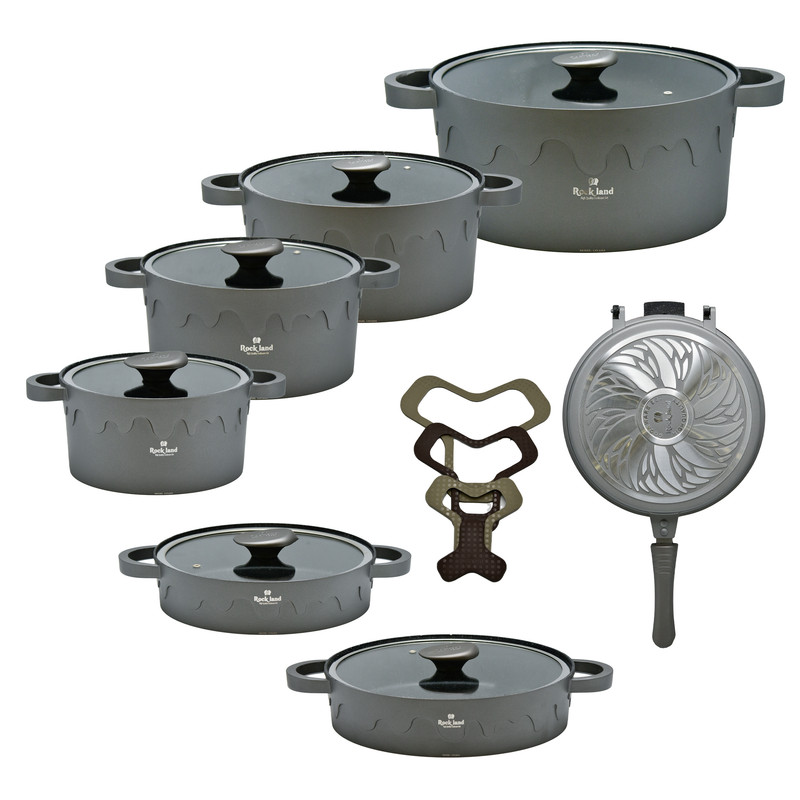 سرویس پخت و پز راکلند 18 پارچه کد 800079 | کالا مکس