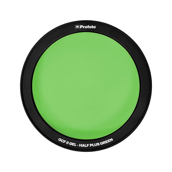 فیلتر رنگی پروفوتو OCF II Gel – Half Plus Green