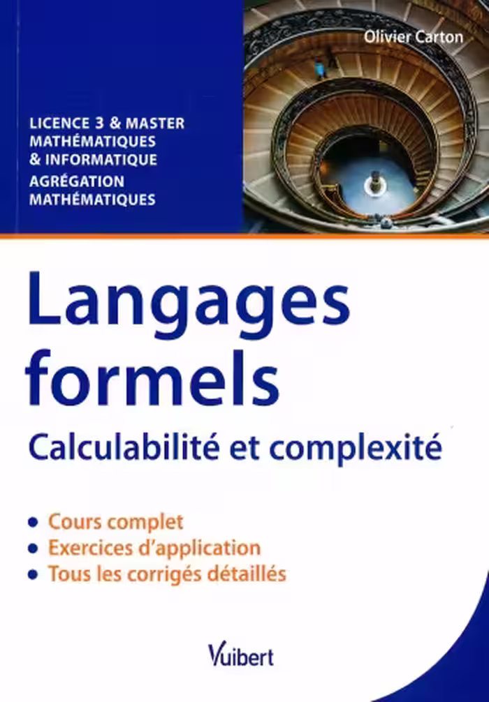 خرید و دانلود نسخه کامل کتاب Langages formels : calculabilité et complexité : cours et exercices corrigés