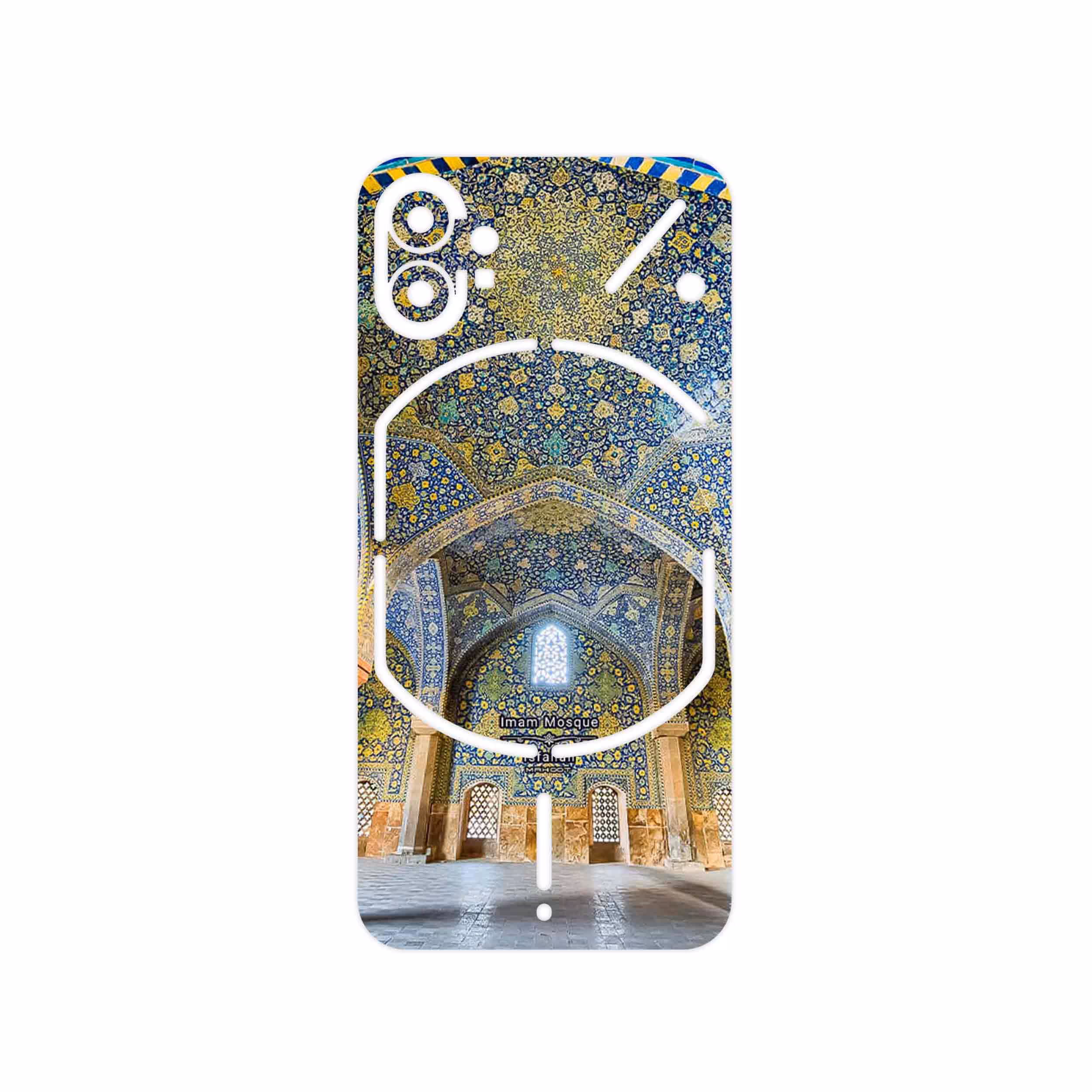 برچسب پوششی ماهوت مدل Imam Mosque in Isfahan مناسب برای گوشی موبایل ناتینگ Phone 1