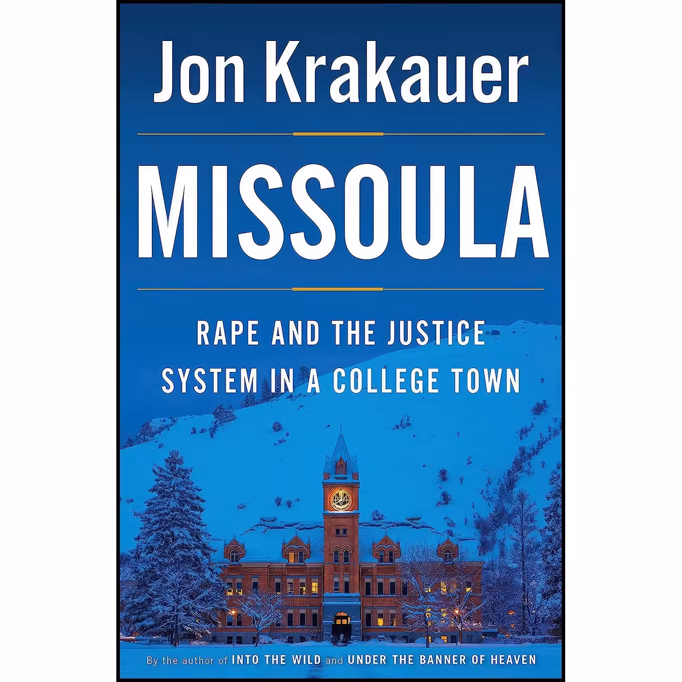 کتاب زبان اصلی Missoula اثر Jon Krakauer
