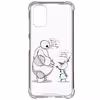 کاور طرح Olaf &amp; Big Hero مناسب برای گوشی موبایل سامسونگ Galaxy A23 