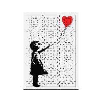 پازل 117 تکه مدل دختر کد 697