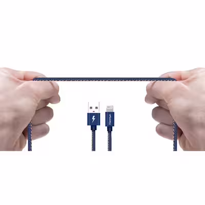 کابل تبدیل USB به لایتنینگ هانروکس مدل C80 طول 1 متر