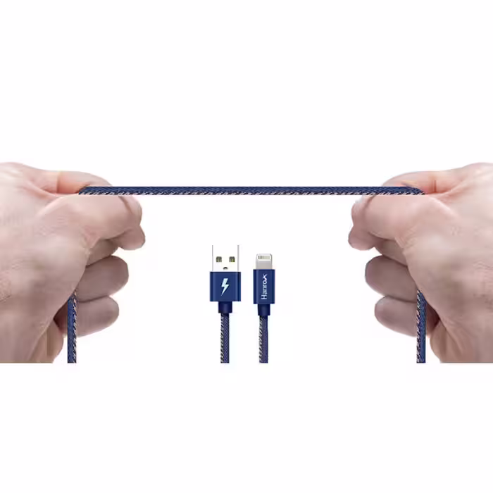 کابل تبدیل USB به لایتنینگ هانروکس مدل C80 طول 1 متر