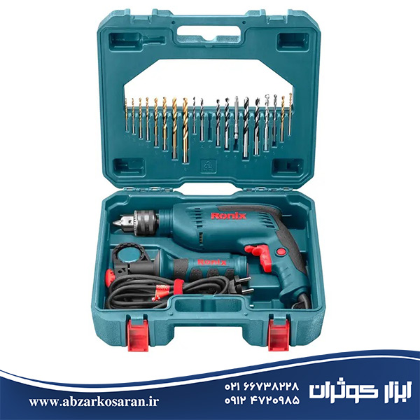کیت دریل 13 چکشی 850 وات رونیکس Ronix مدل 2250K