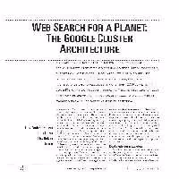 خرید و دانلود نسخه کامل کتاب Web Search for a Planet: The Google Cluster Architecture