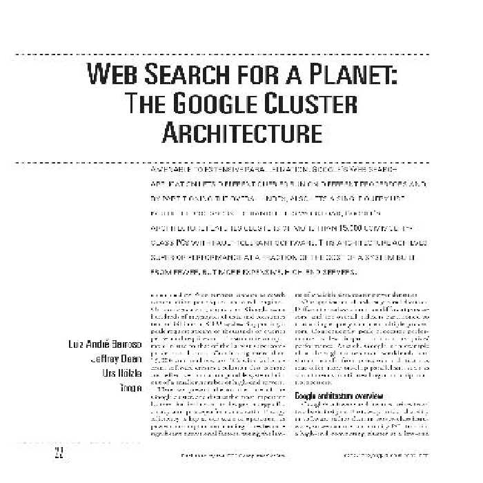 خرید و دانلود نسخه کامل کتاب Web Search for a Planet: The Google Cluster Architecture