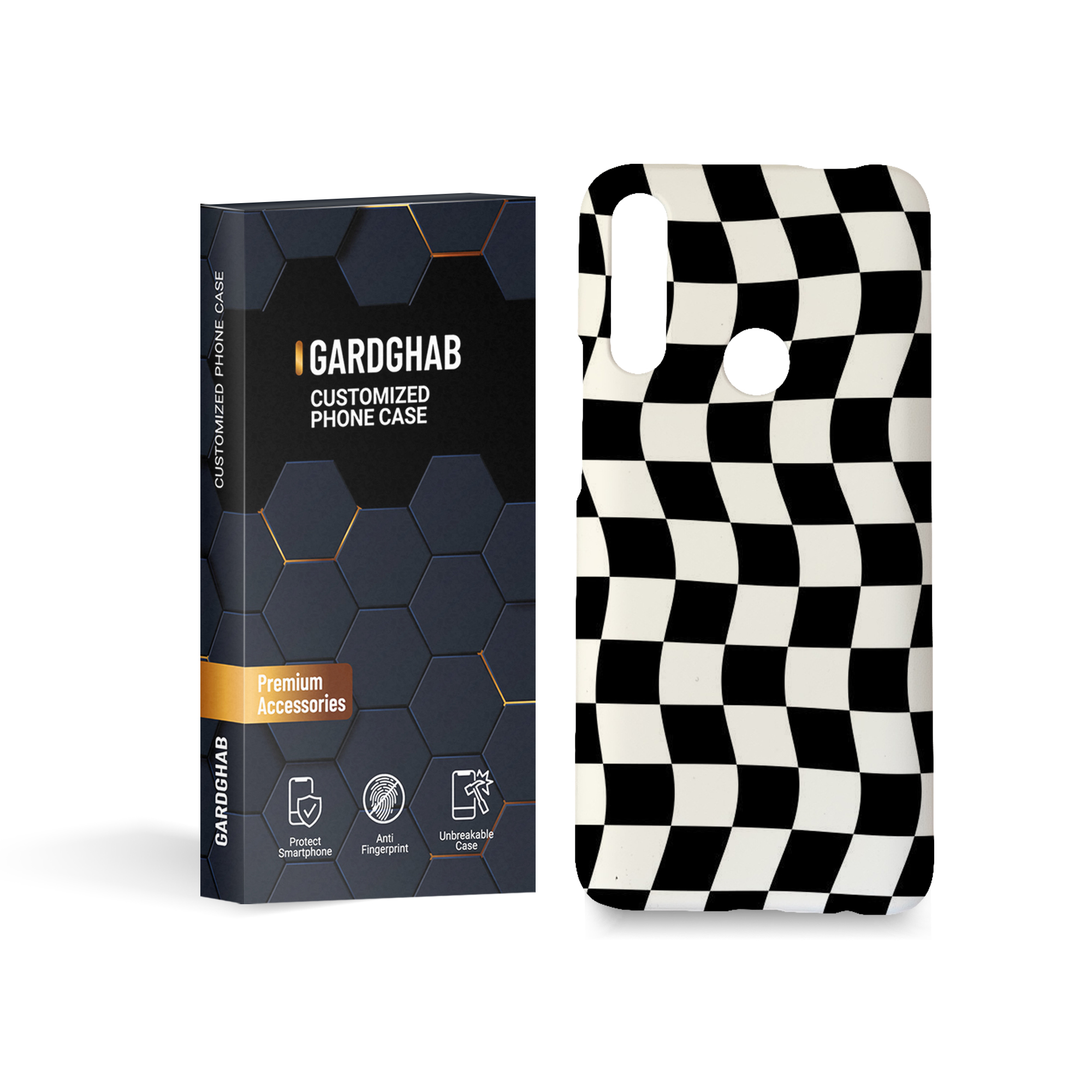   کاور گارد قاب مدل ساده مناسب برای گوشی موبایل هوآوی Y9 prime 2019