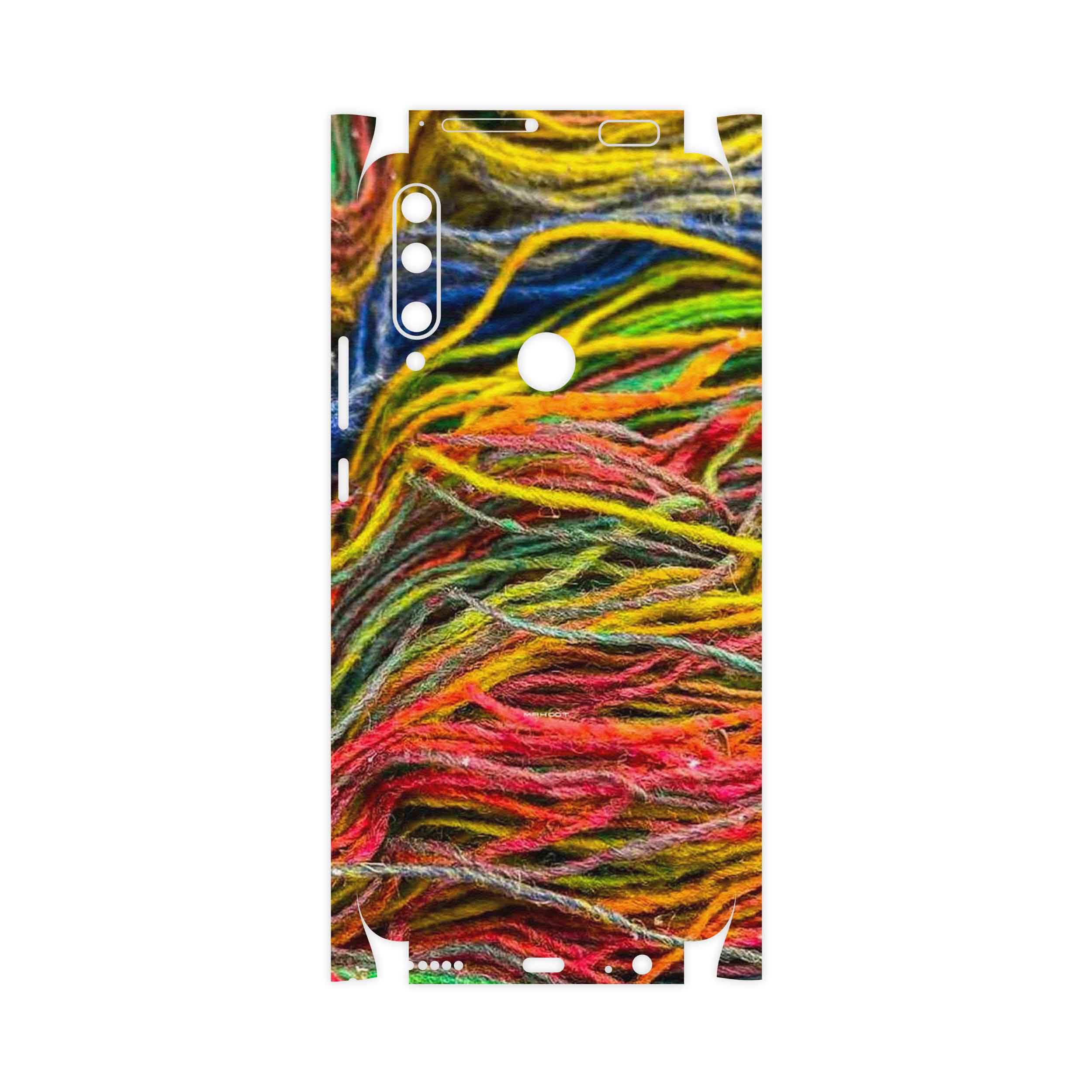 برچسب پوششی ماهوت مدل Fabric Texture 9-FullSkin مناسب برای گوشی موبایل آنر 9X