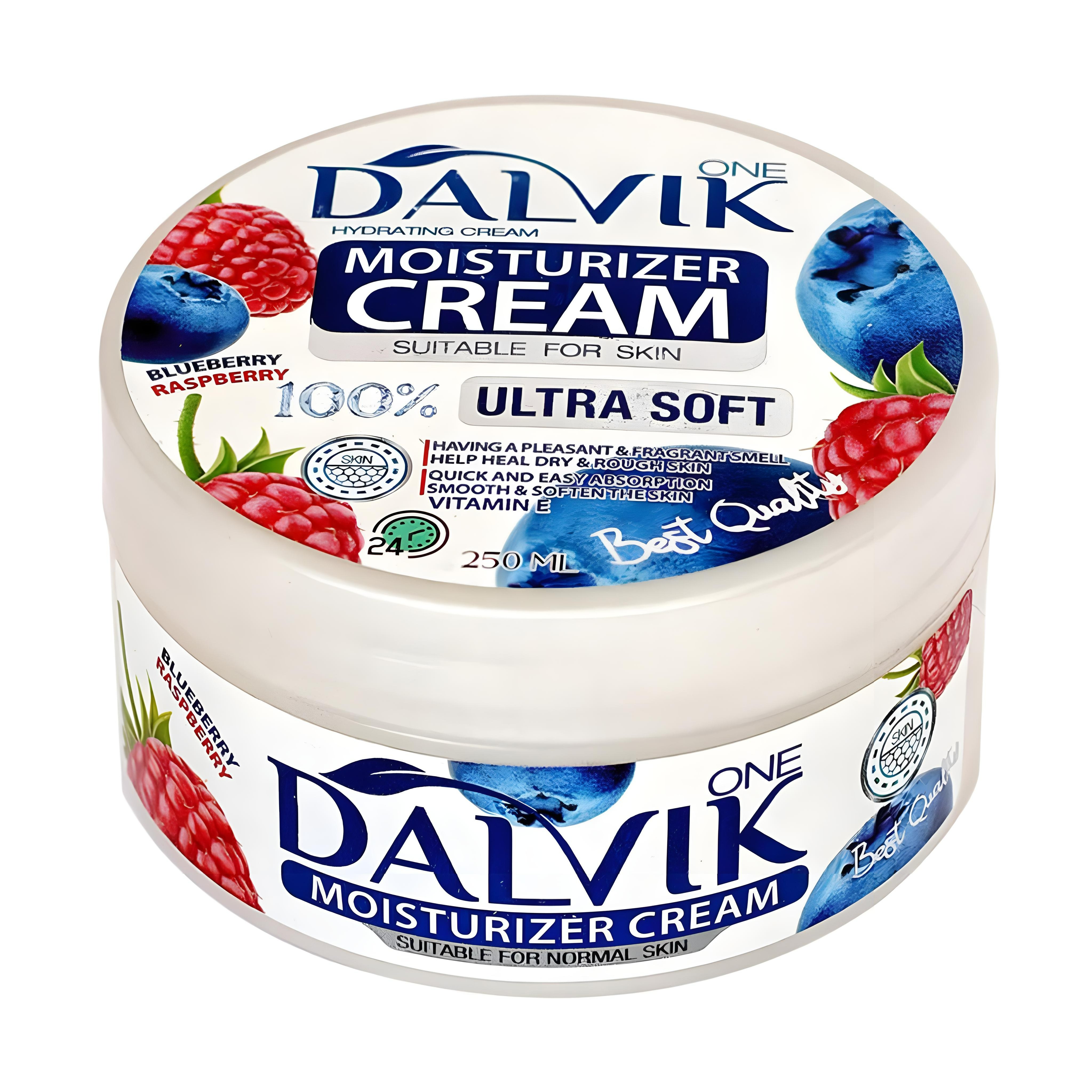 کرم نرم کننده و مرطوب کننده دالویک وان مدل بلوبری وتمشک حجم 250 میلی لیتر 
