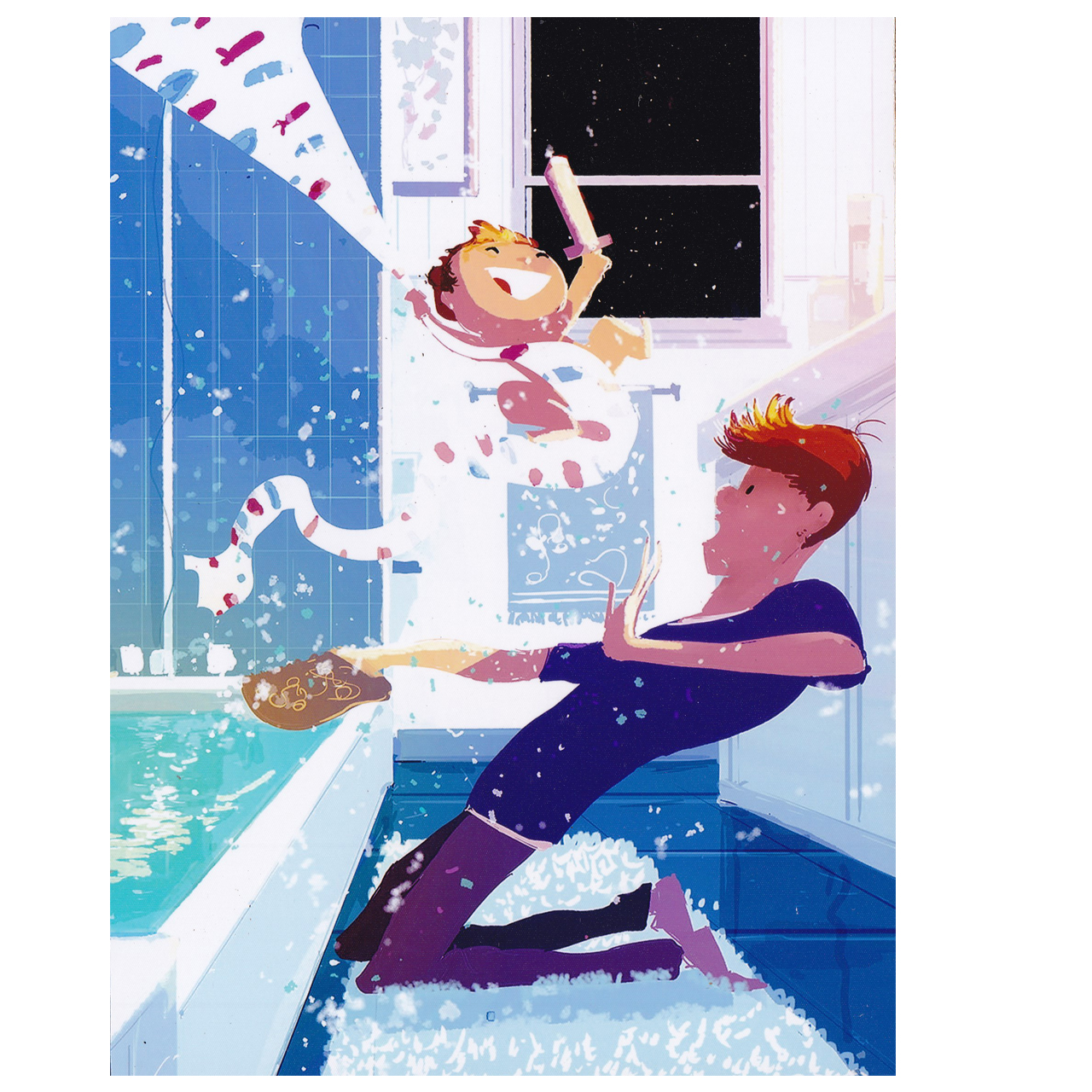 تابلو شاسی طرح Boy کد Ir-837