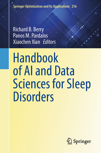 خرید و دانلود نسخه کامل کتاب Handbook of AI and Data Sciences for Sleep Disorders