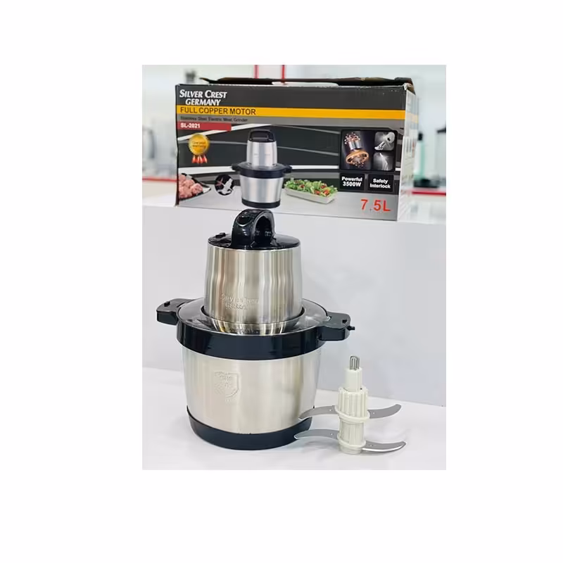 خرد کن 7ونیم لیتری سیلور کرست المان کاسه استیل 