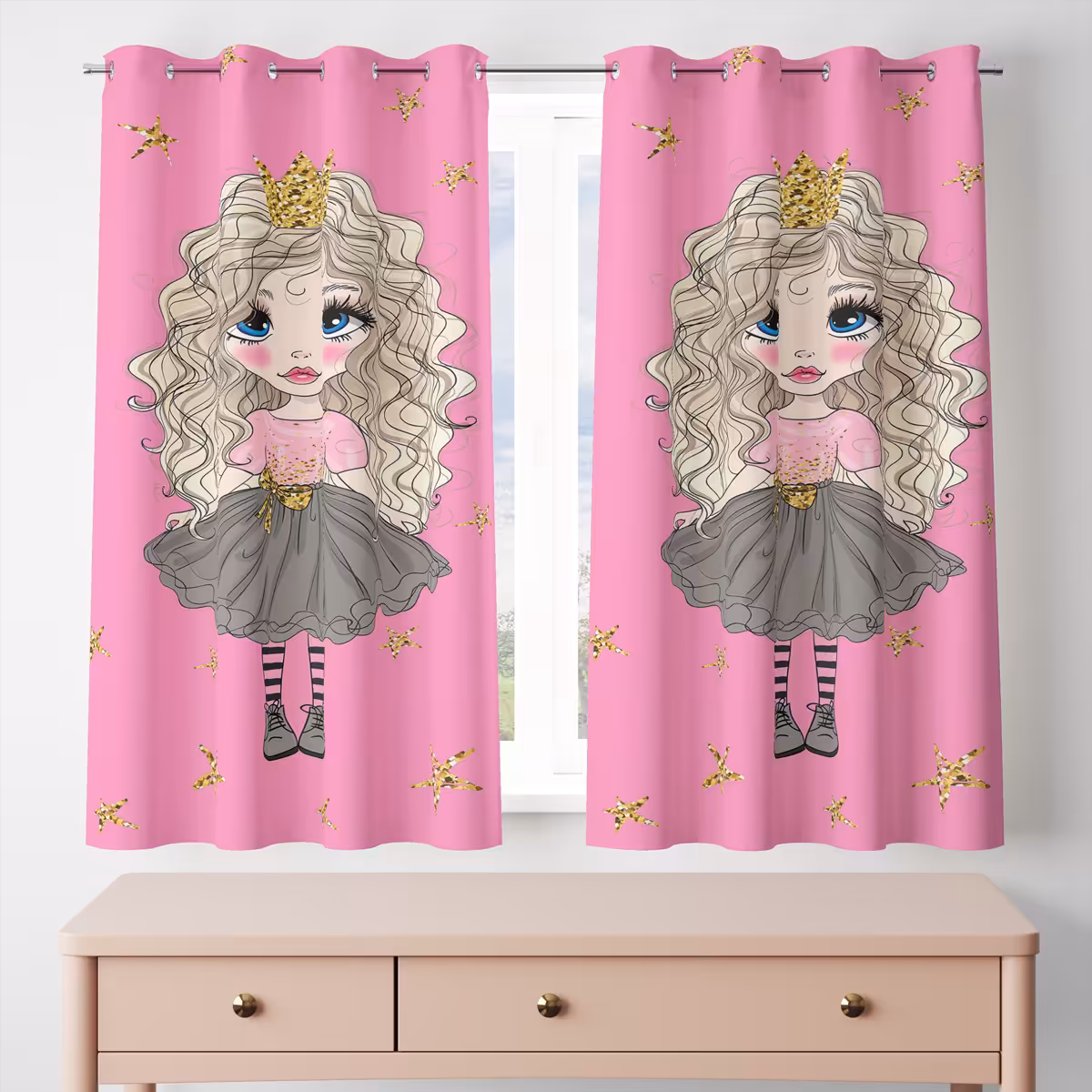 پرده مدل مخمل پانچی کد 7785 سایز 200x140 سانتی متر