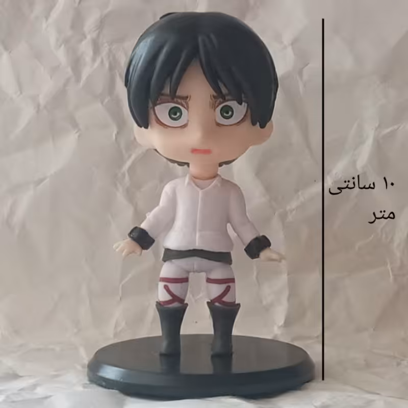 اکشن فیگور ارن انیمه حمله به تایتان 10 سانتی Attack On Titan 