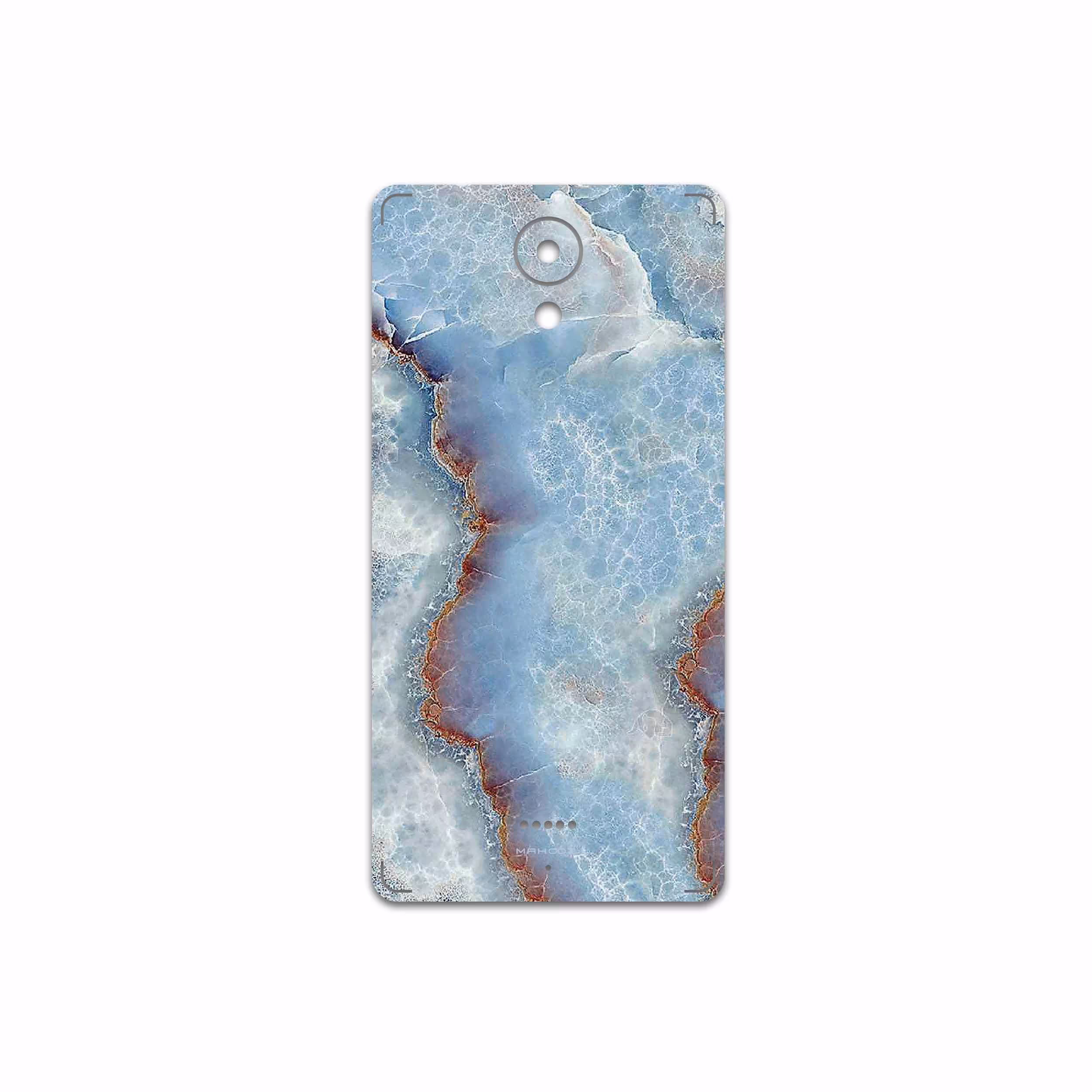 برچسب پوششی ماهوت مدل Blue Ocean Marble مناسب برای گوشی موبایل اسمارت Art Lite
