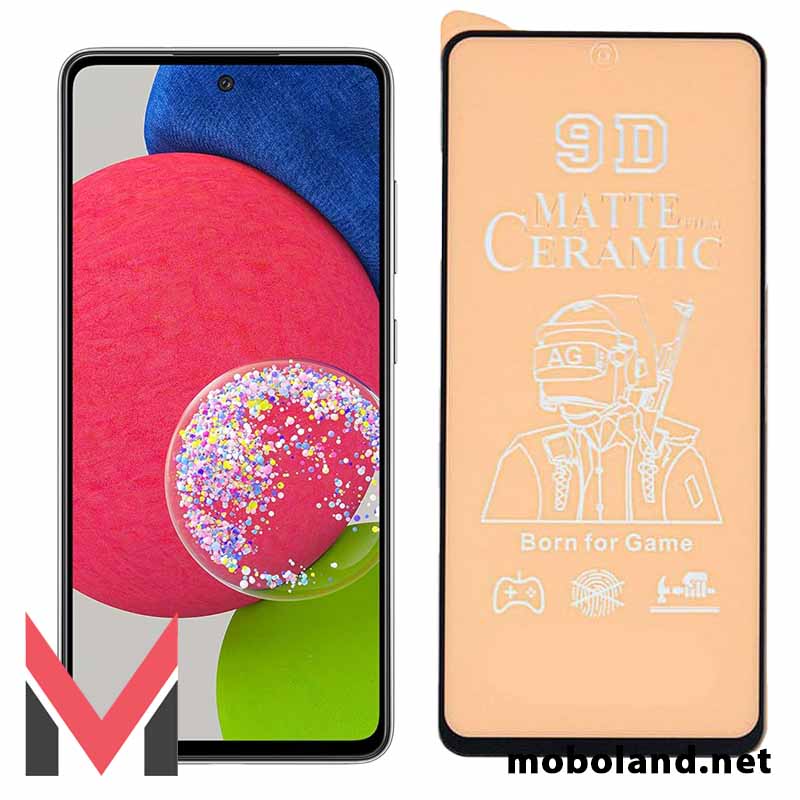 قیمت گلس تمام صفحه سرامیکی مات سامسونگ Galaxy A52s 5G - موبولند