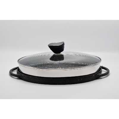 تابه گریل مدل بیضی کد 6011 سایز 42