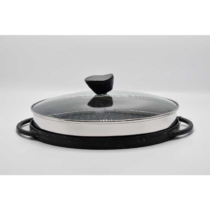 تابه گریل مدل بیضی کد 6011 سایز 42