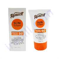کرم ضد آفتاب بی رنگ رینوزیت مدل SPF50 حجم 50 میلی لیتر